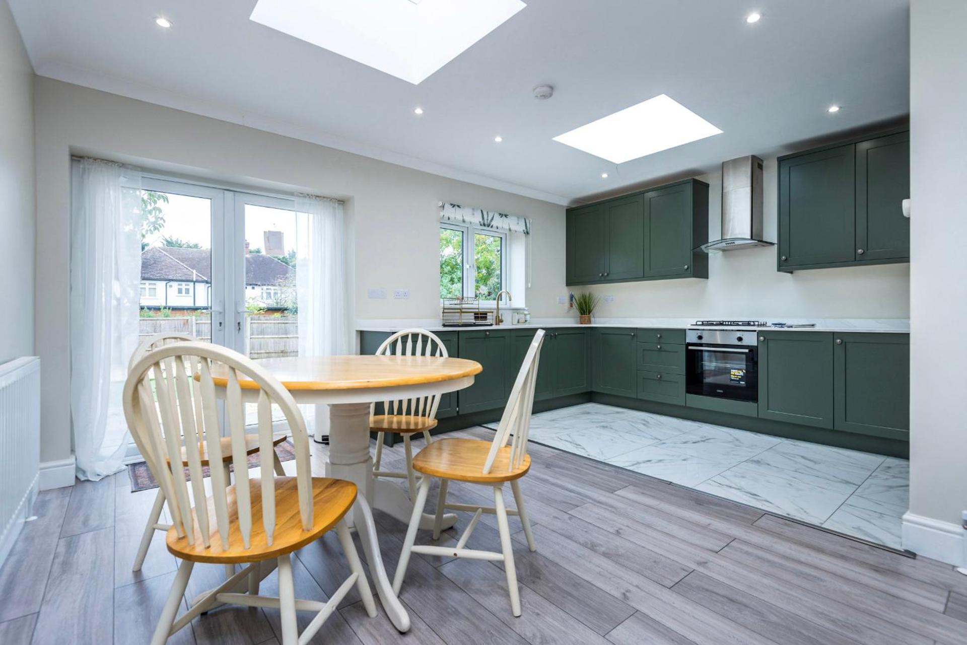 A wonderful and spacious house in a charming road