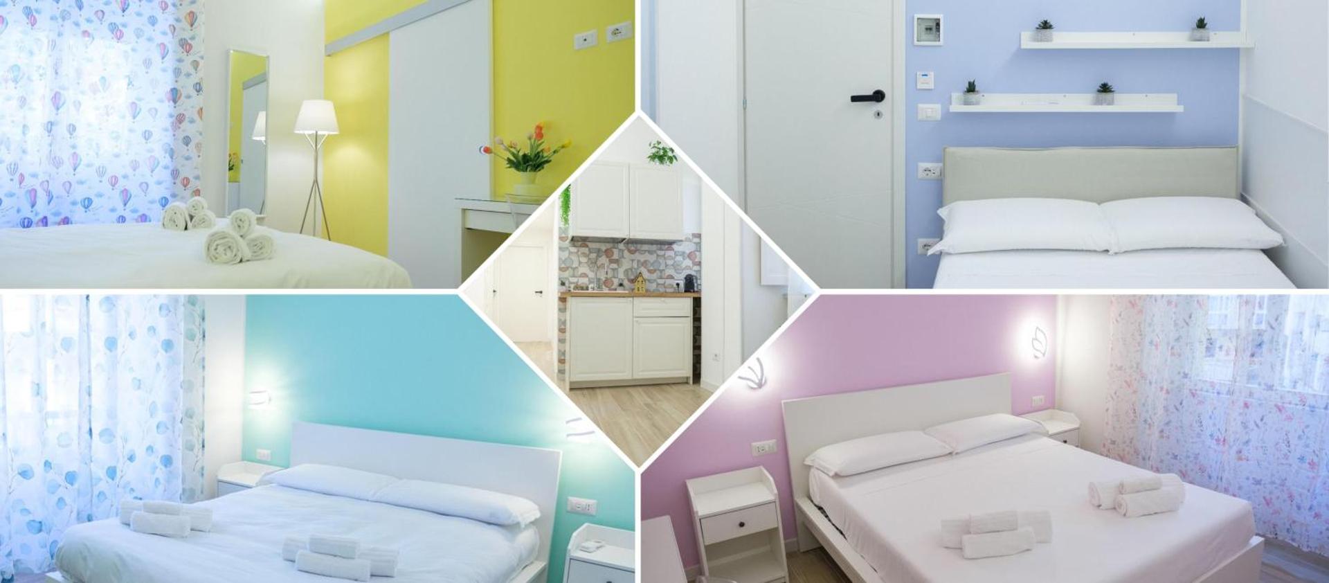 RainbHome Colourful Roman Suites