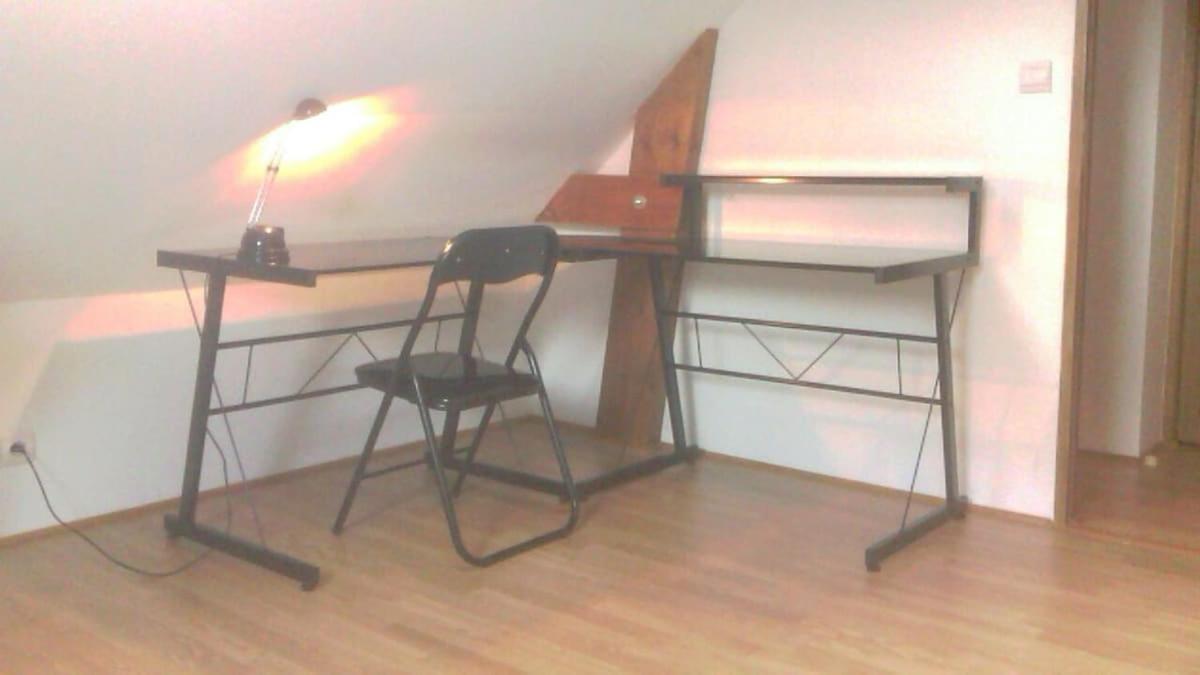 dans corps de ferme en Picardie