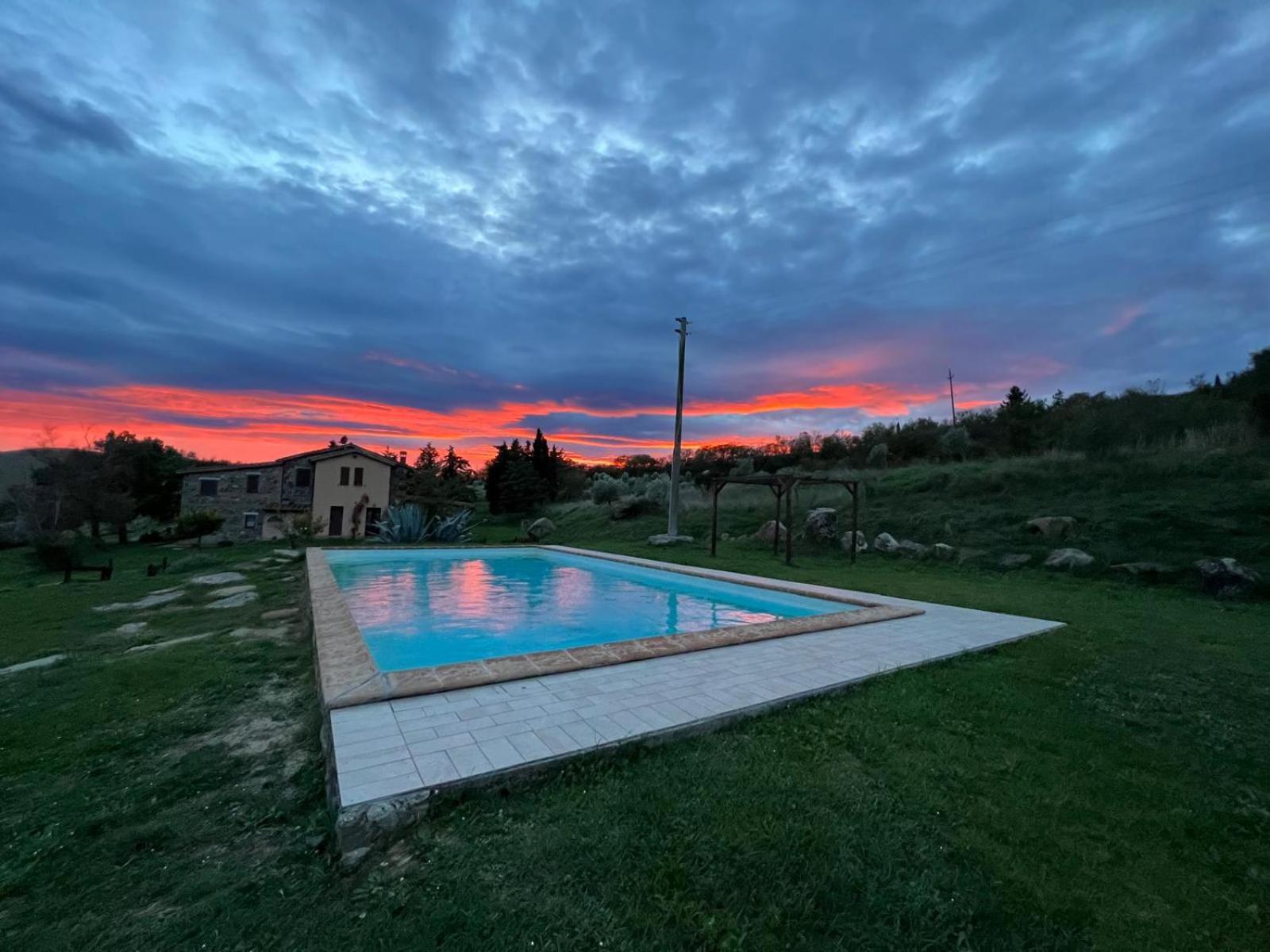 Casale meraviglioso Val d'Orcia con piscina e Sauna