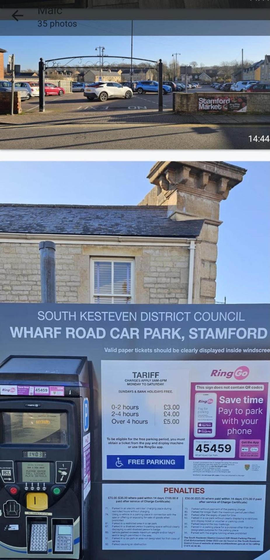 Belton house -close to town and Burghley house