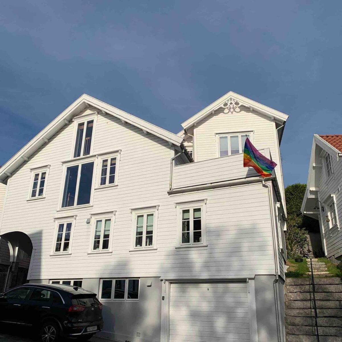 Central apartment with a loft in the middle of Egersund city center
