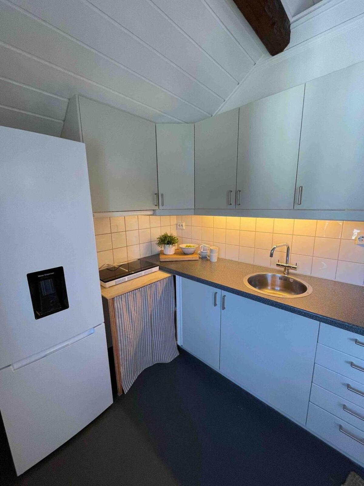 Central apartment with a loft in the middle of Egersund city center