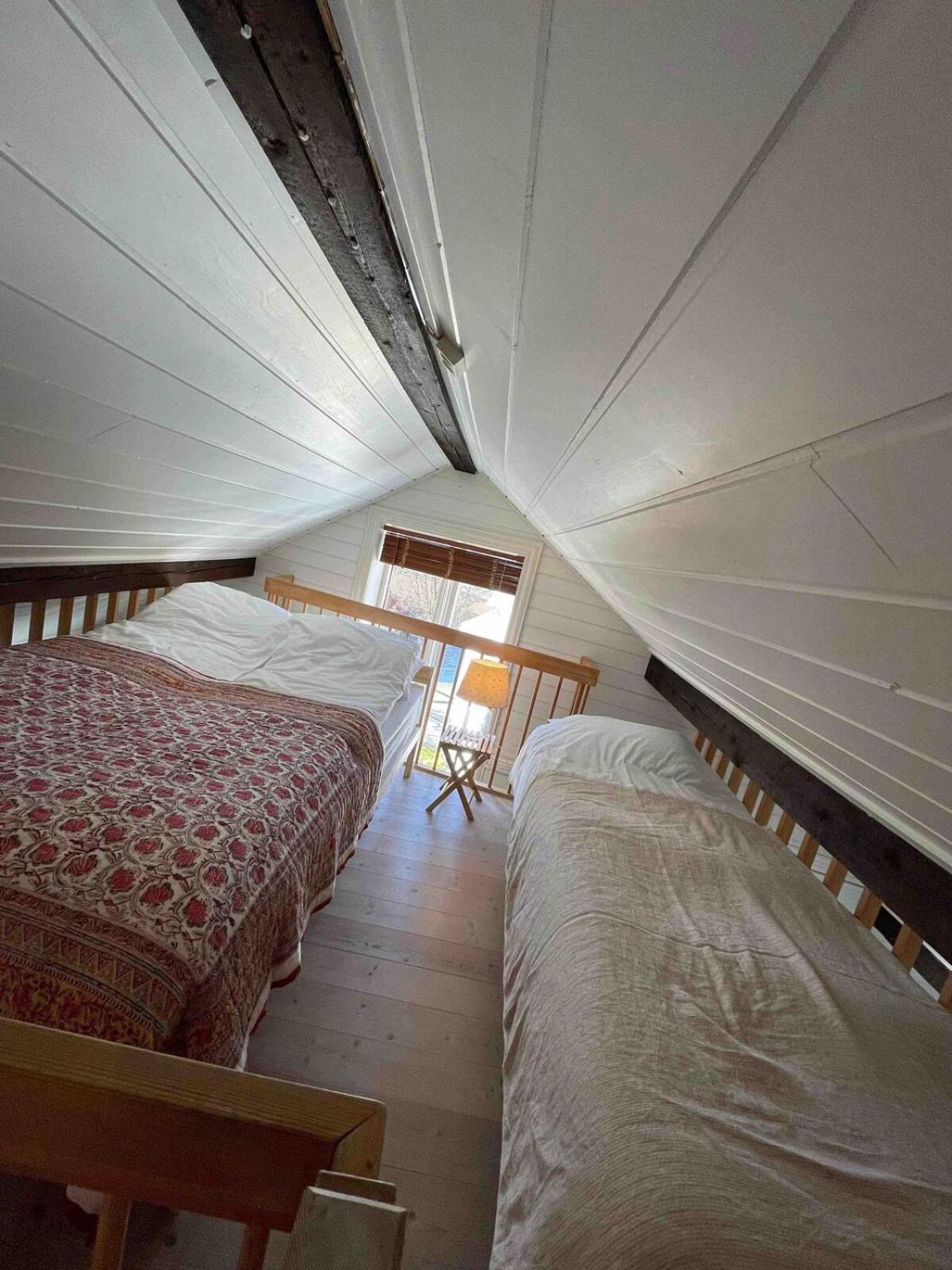 Central apartment with a loft in the middle of Egersund city center