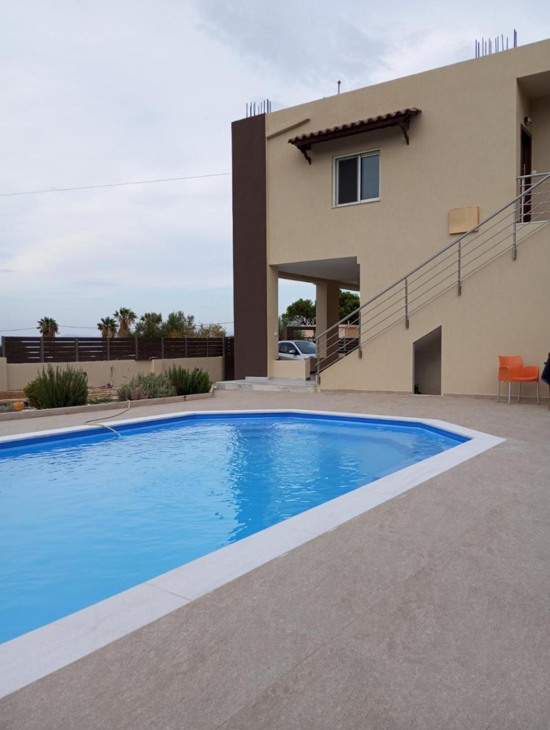 Villa Christos Pool and Sea