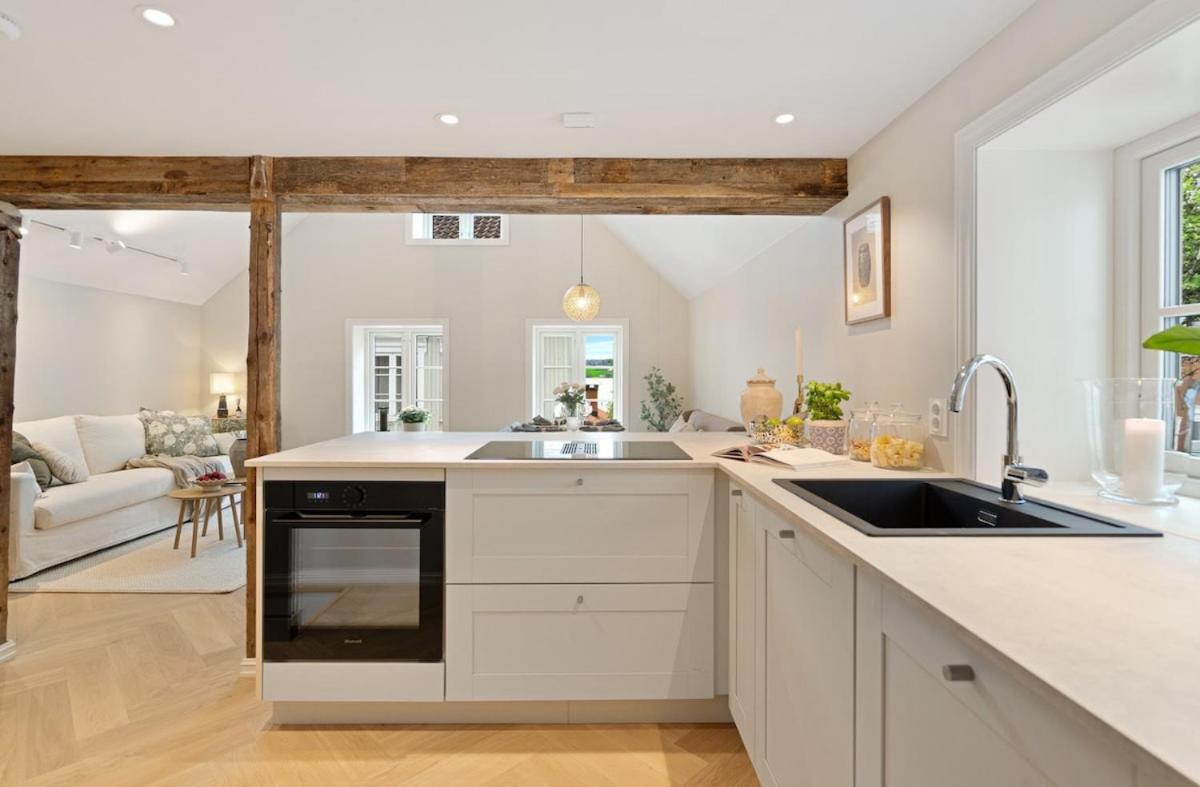 Idylliske Nordbyen - Brygga i Tønsberg