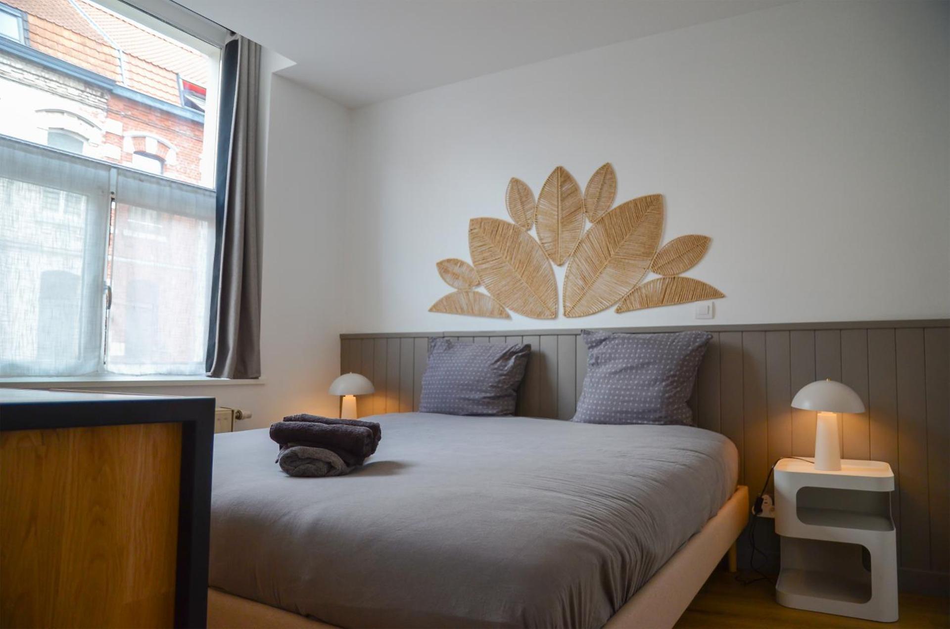 Centre ville, Gare 600m, Prox Lille, Lit King size