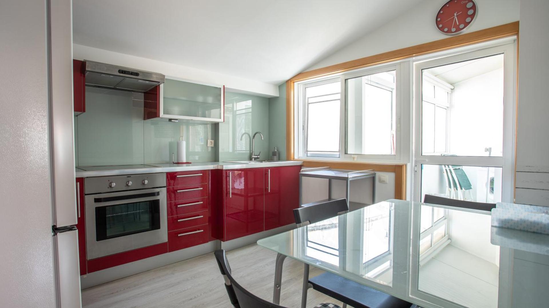 Ático con vistas inmejorables al puerto