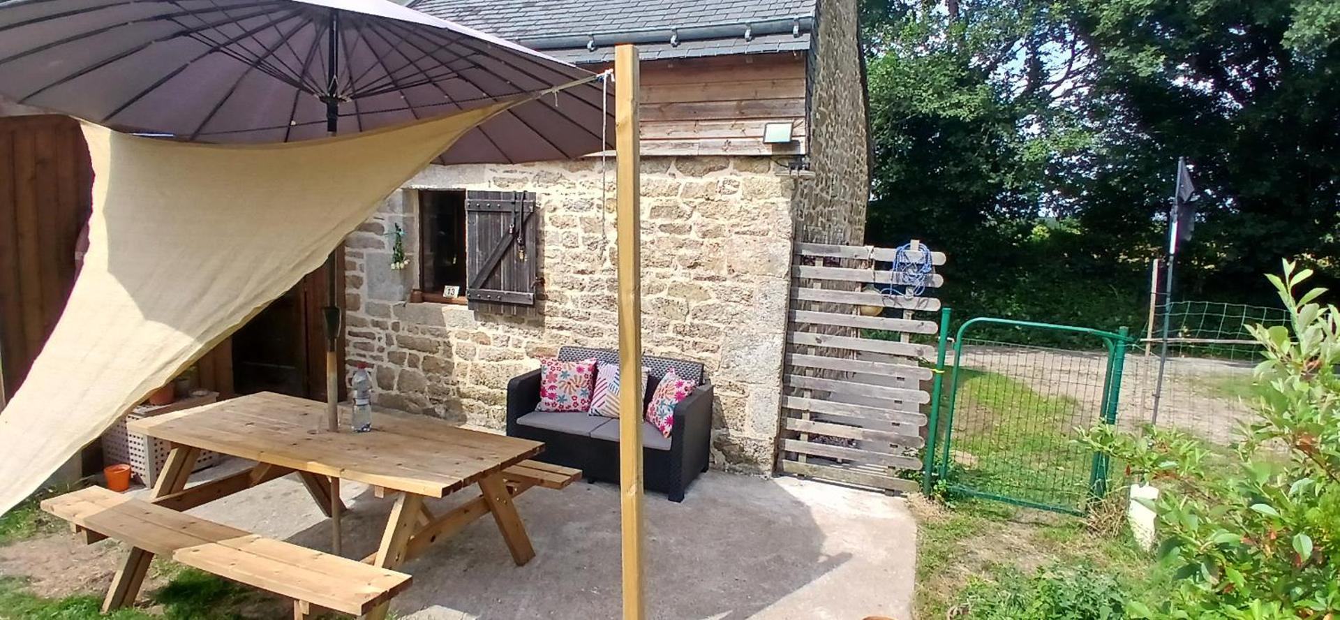 Chambre paisible avec jardin à la campagne en Finistère sud