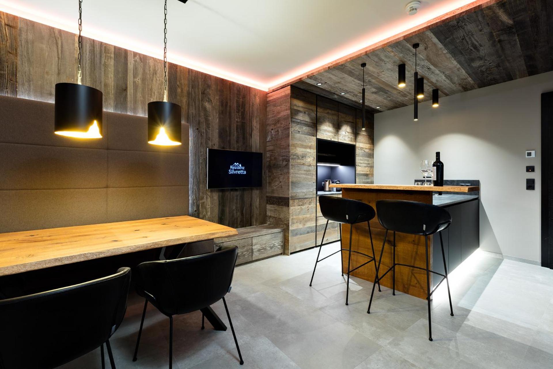 Das luxuriöse alpine Apartment in der Residenz Silvretta