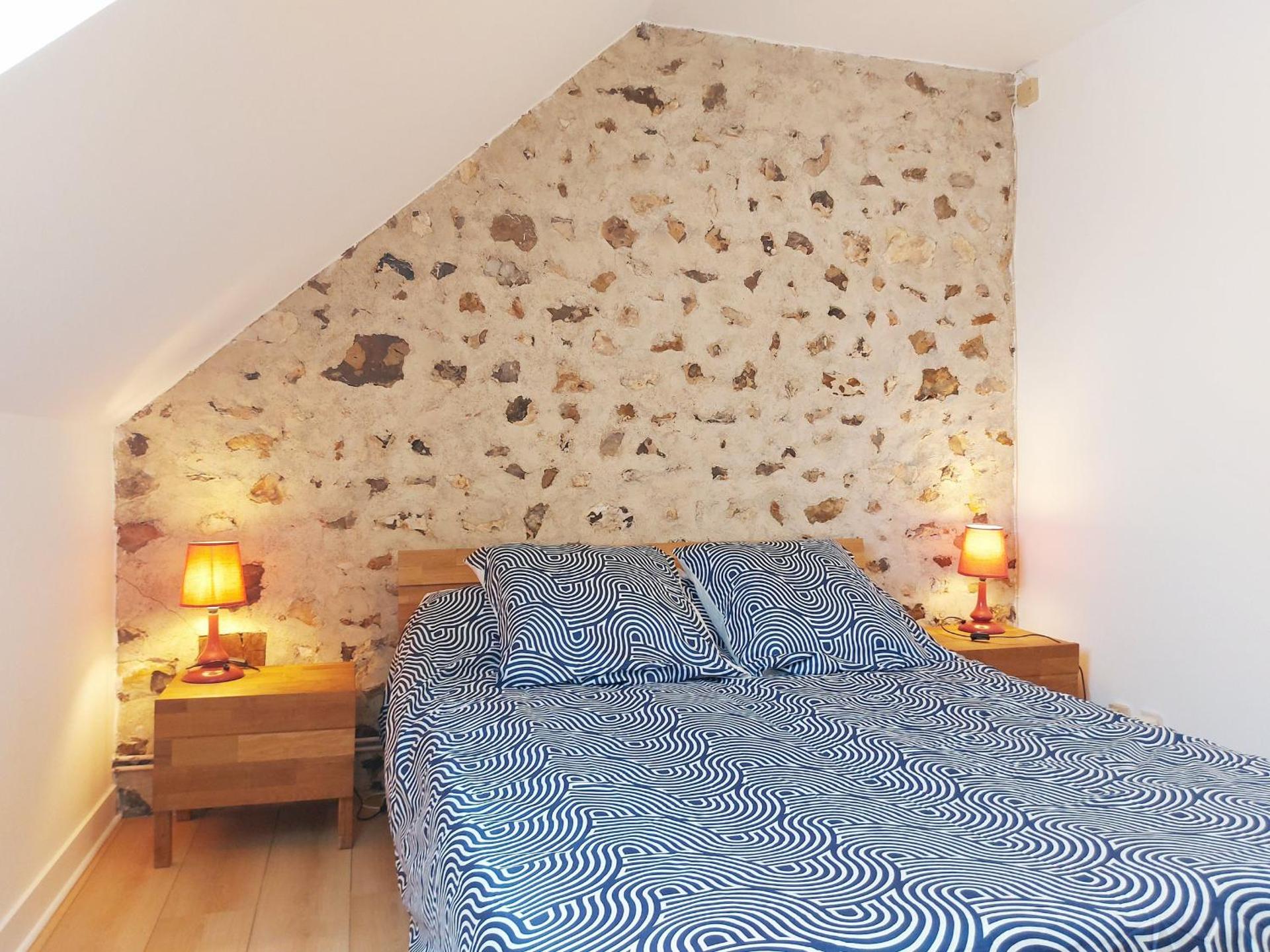 Gîte chaleureux dans un ancien corps de ferme avec wifi, cheminée et grand jardin à Châteaudun - FR-1-581-71