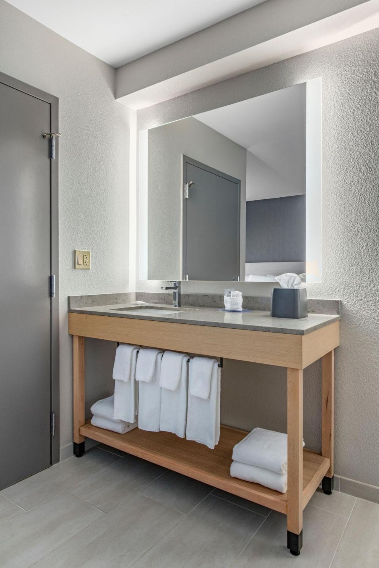 Corner Specialty Room with Two Queen Beds and Sofa Bed