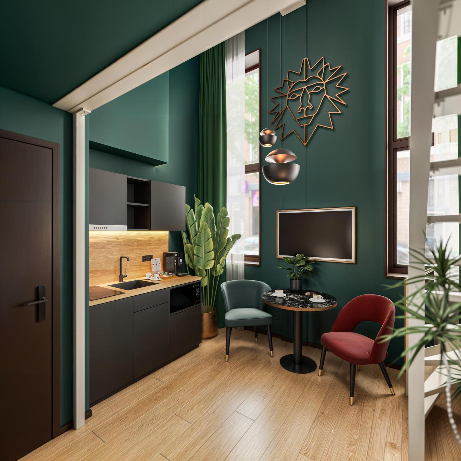 Kitchen or kitchenette