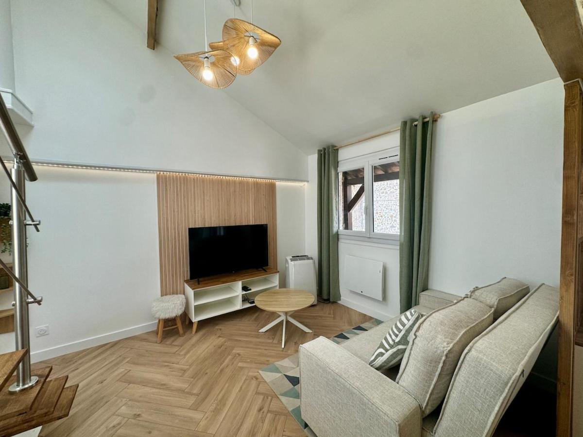 Le Perchoir de Linas, filet suspendu, appartement cosy