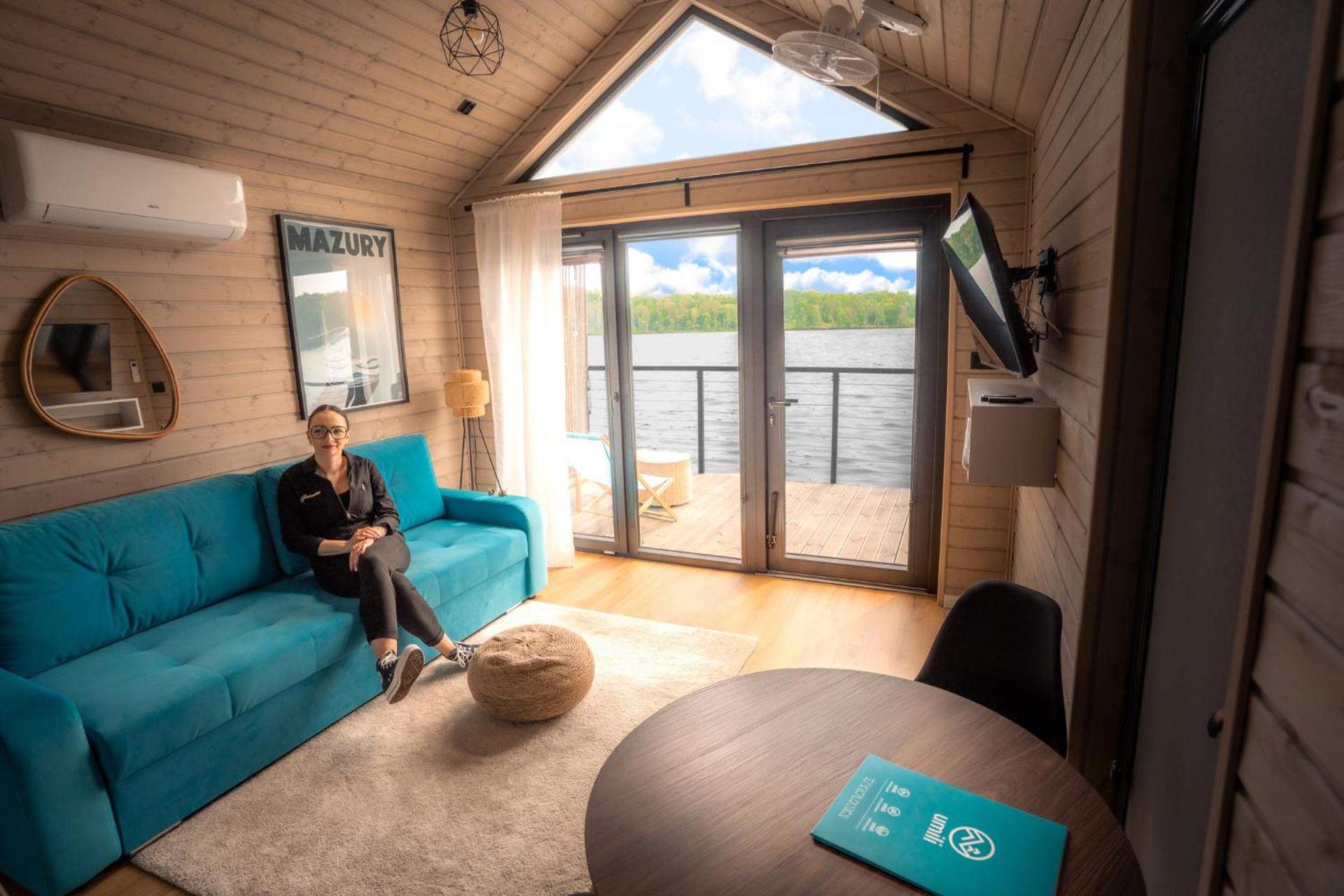 Domki na wodzie - Mazury