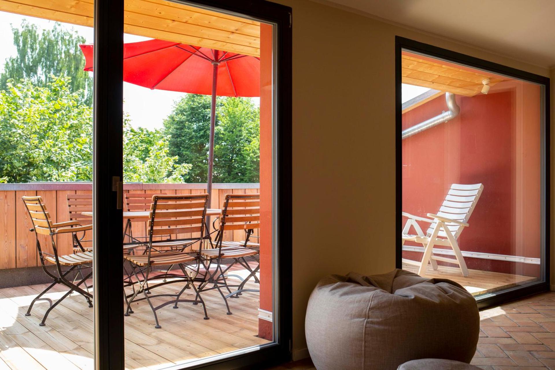 Große Wohnung mit Loggia