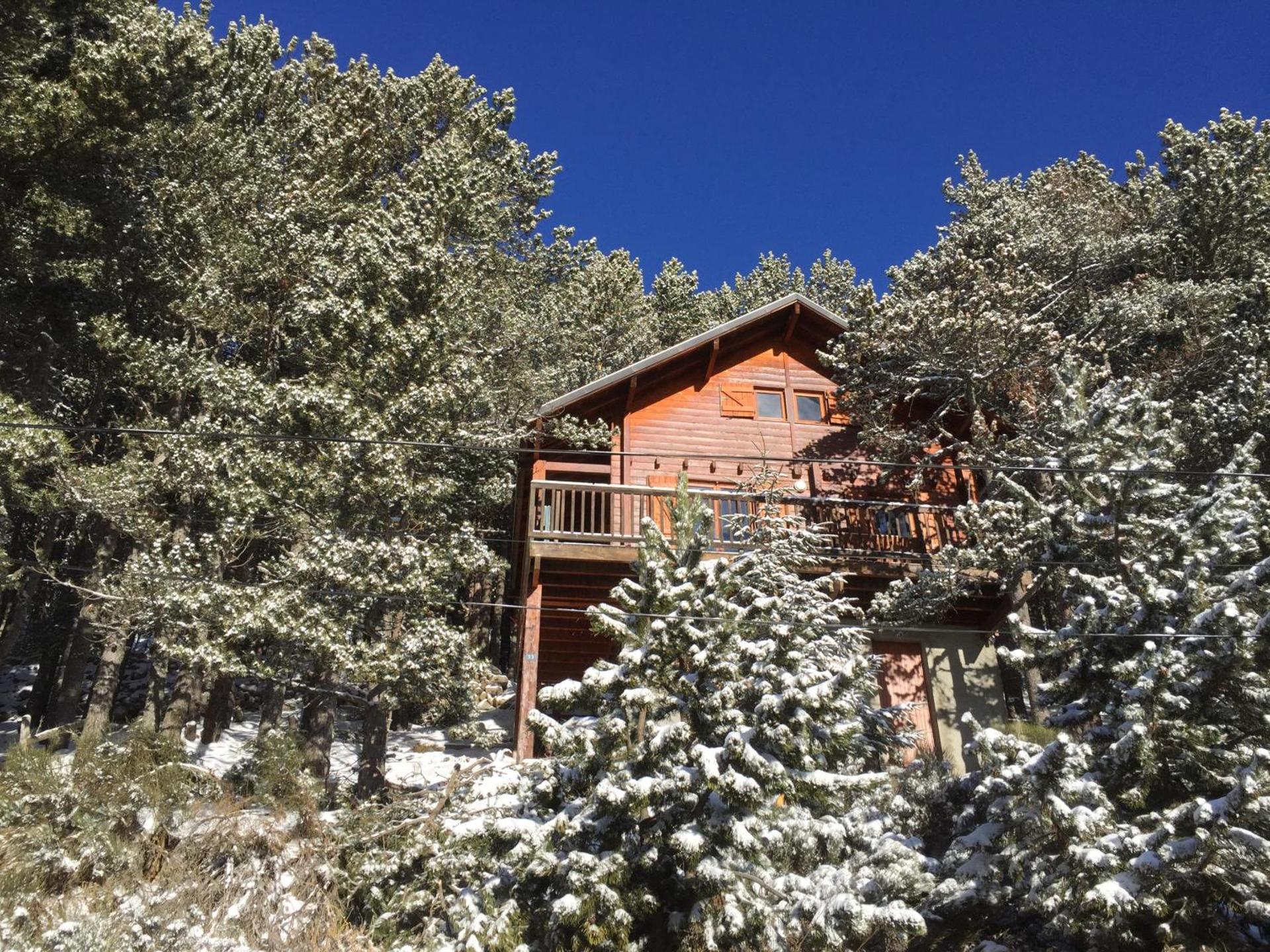 Chalet Vue sous cet Angles