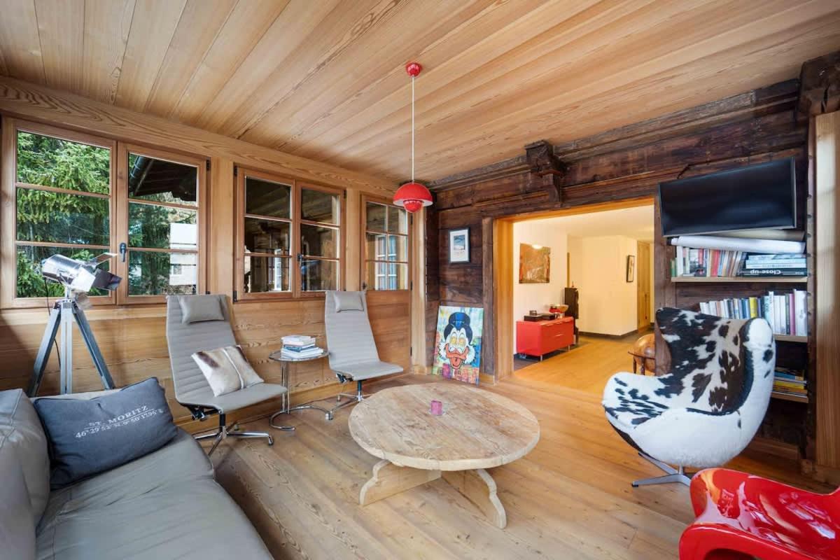 chalet st Moritz 3 bdr terrace