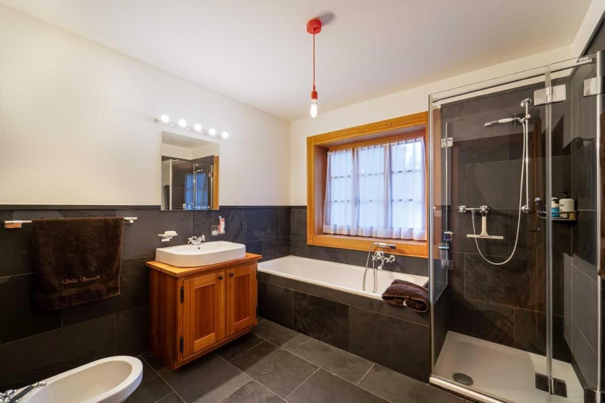 chalet st Moritz 3 bdr terrace