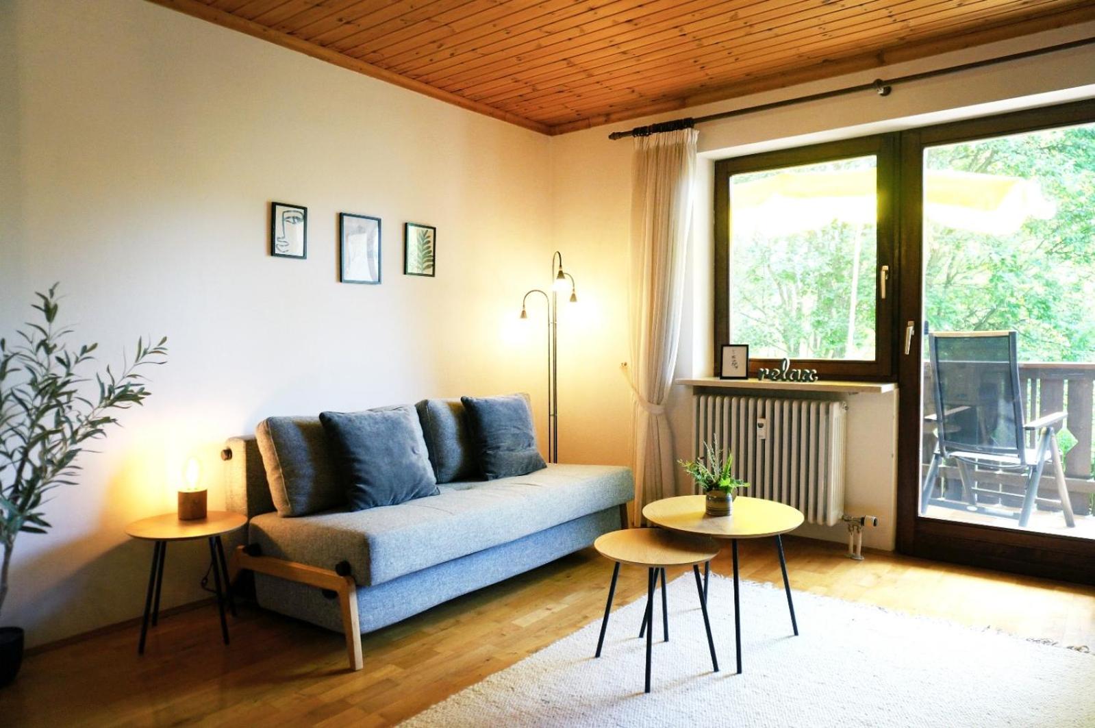 Gemütliche Ferienwohnung mit Blick ins Grüne