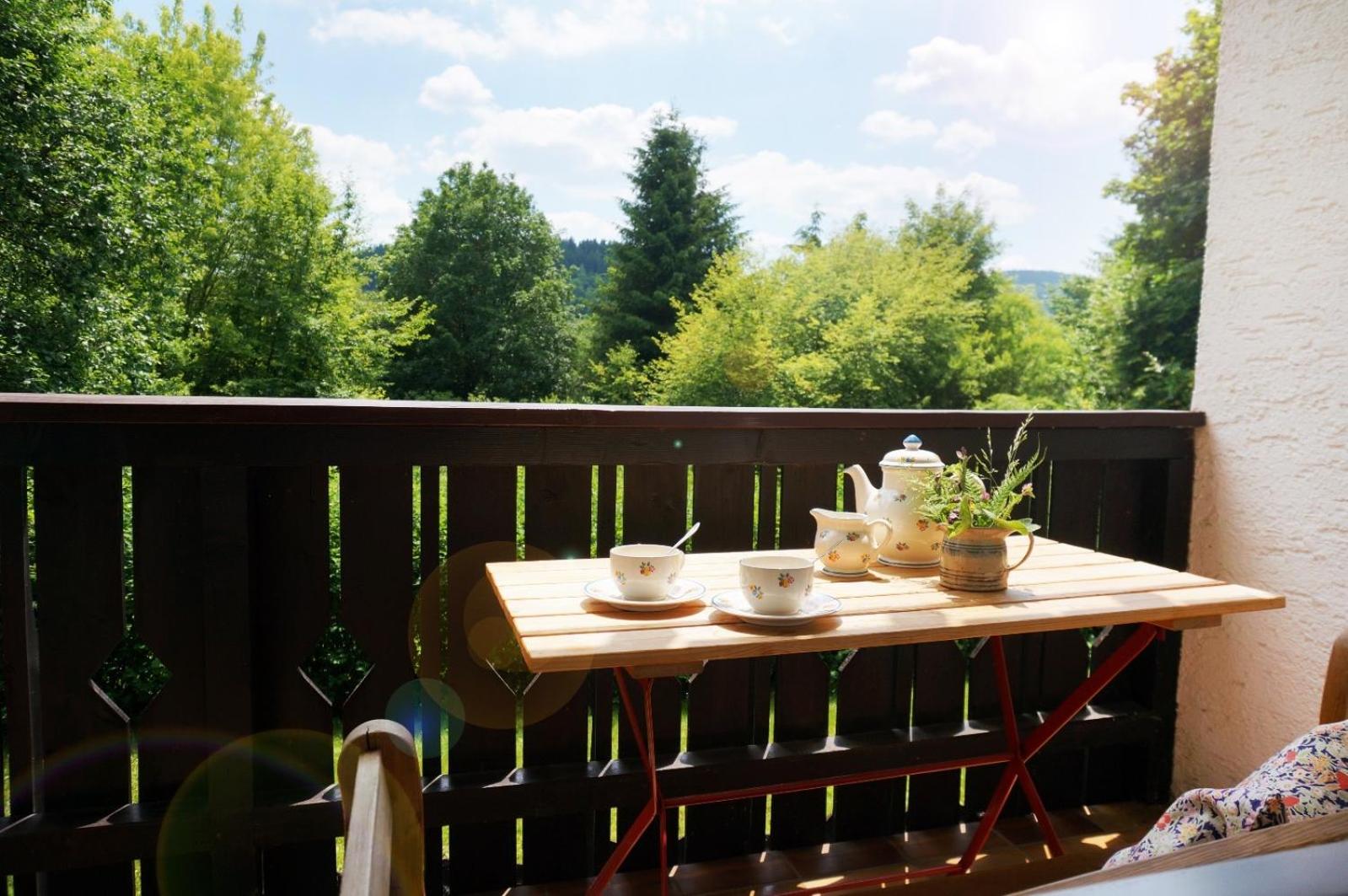Gemütliche Ferienwohnung mit Blick ins Grüne