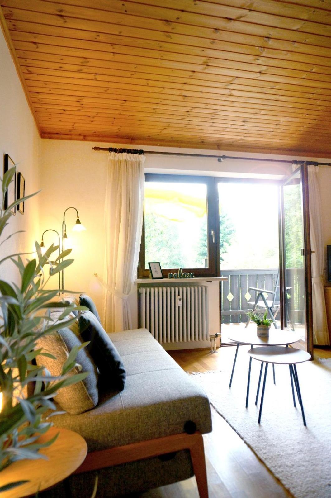 Gemütliche Ferienwohnung mit Blick ins Grüne