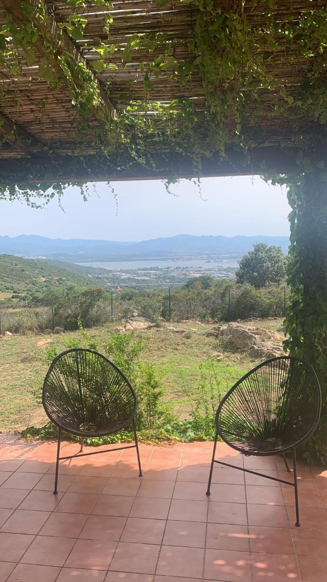 Stazzo Gallurese con vista sul golfo di Olbia