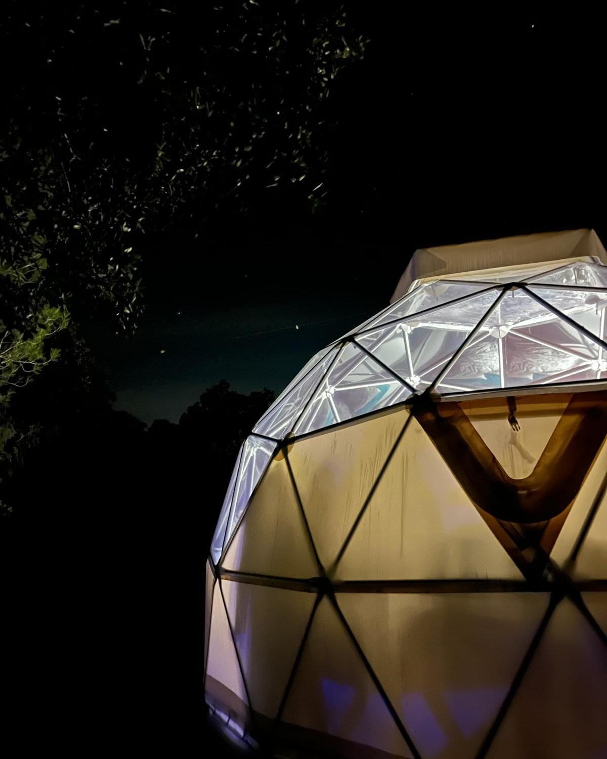 Hébergement insolite en bulle et spa