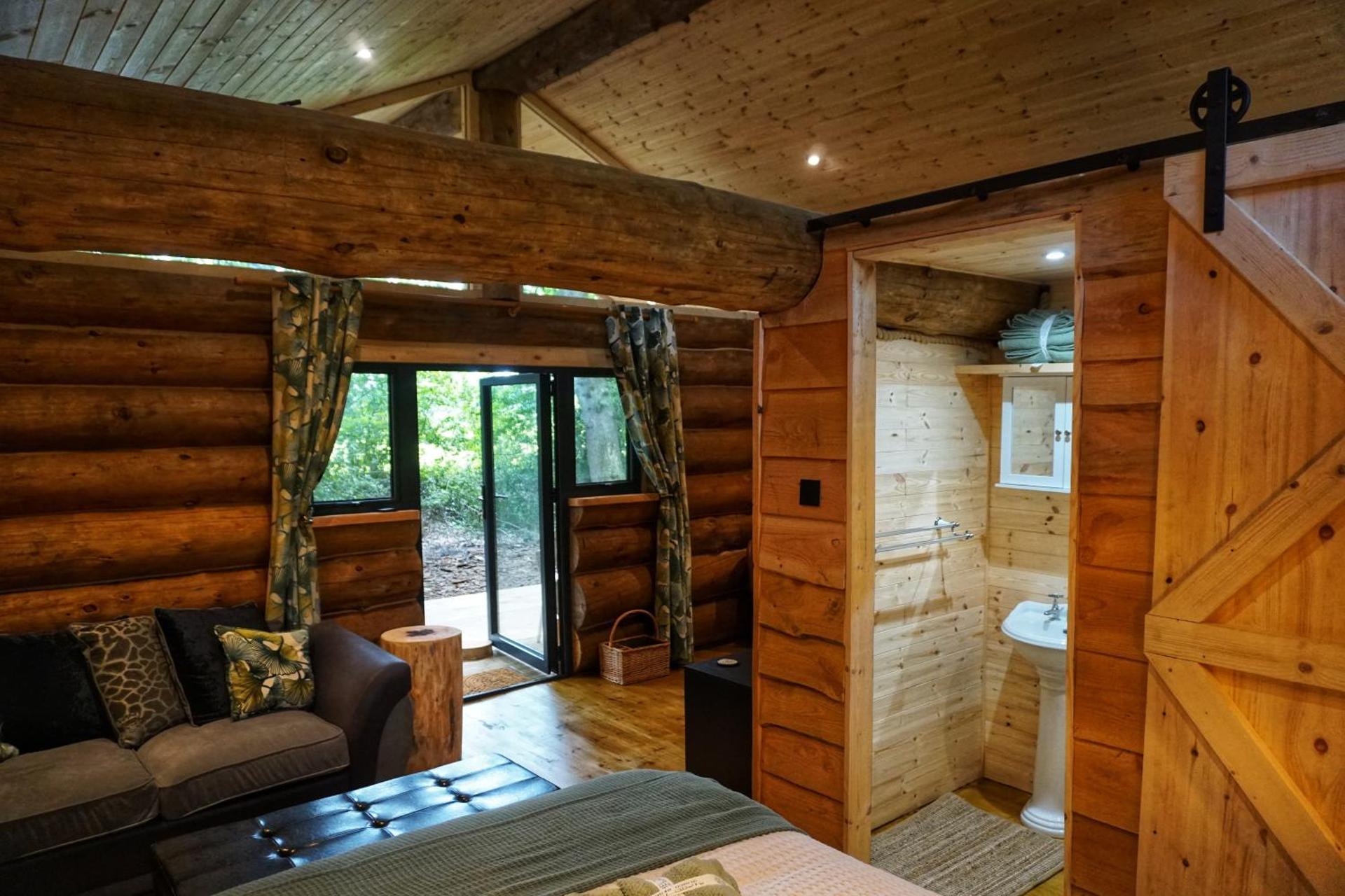Secluded Hand Crafted Log Cabin
