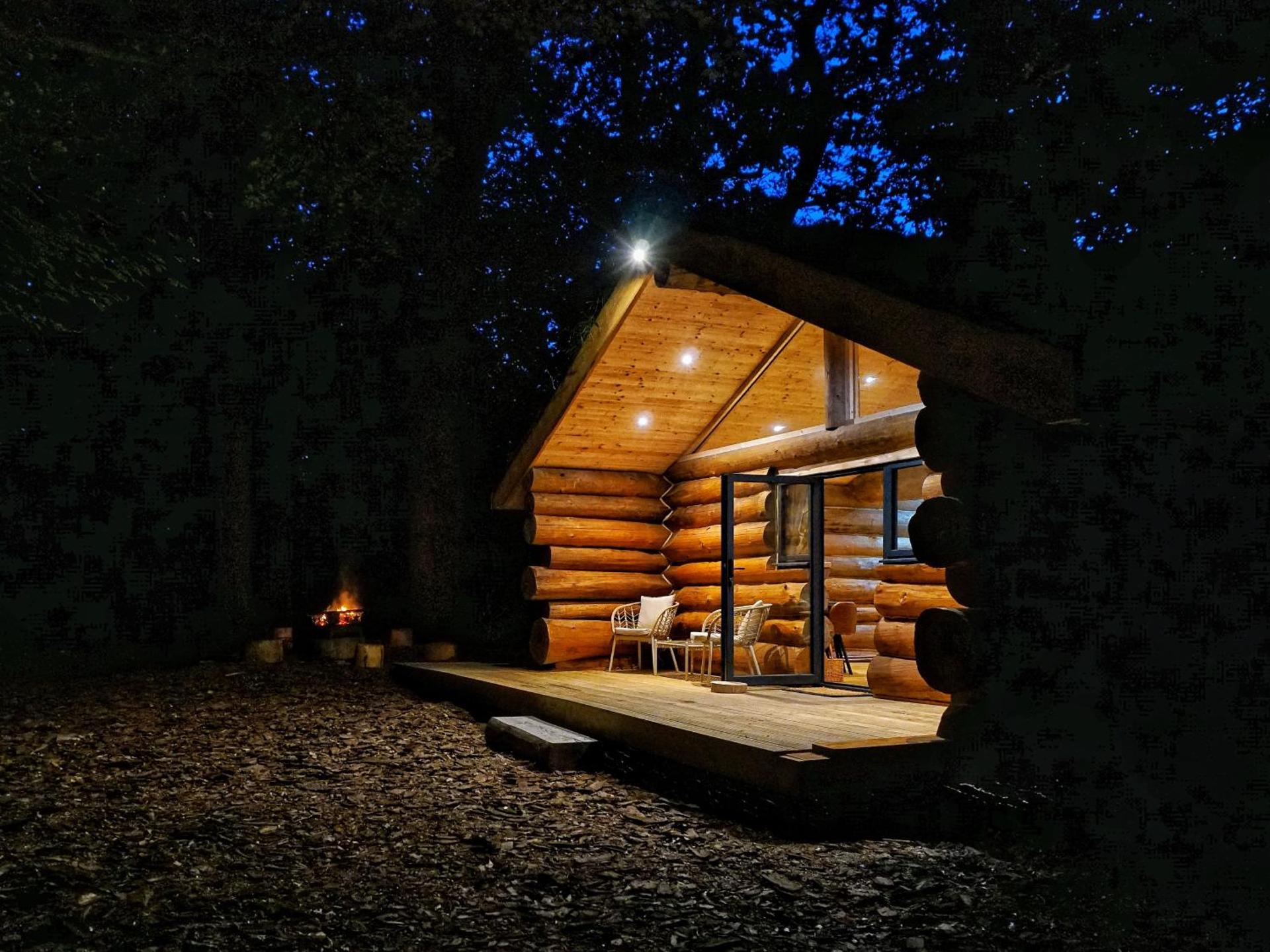 Secluded Hand Crafted Log Cabin