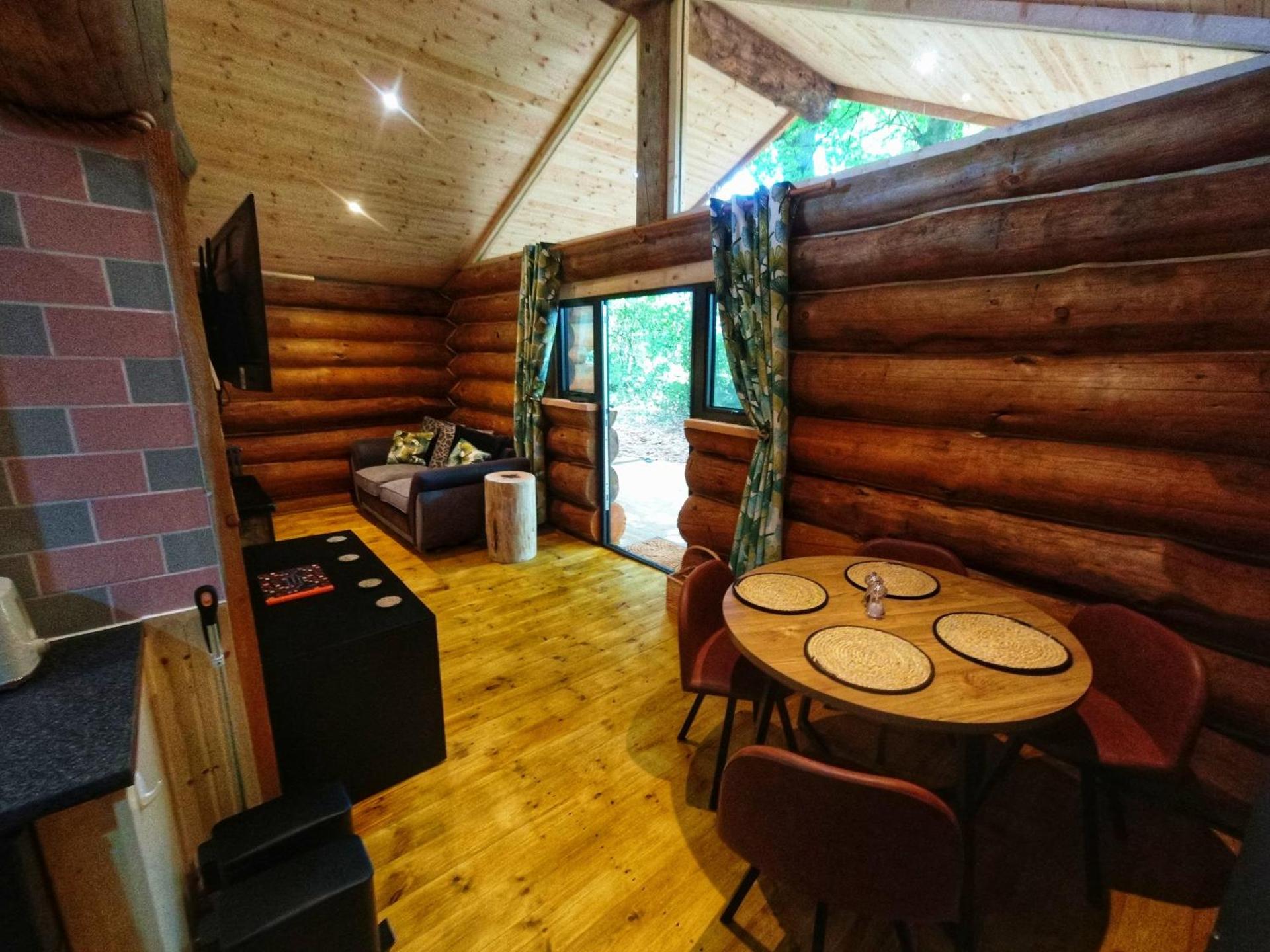 Secluded Hand Crafted Log Cabin