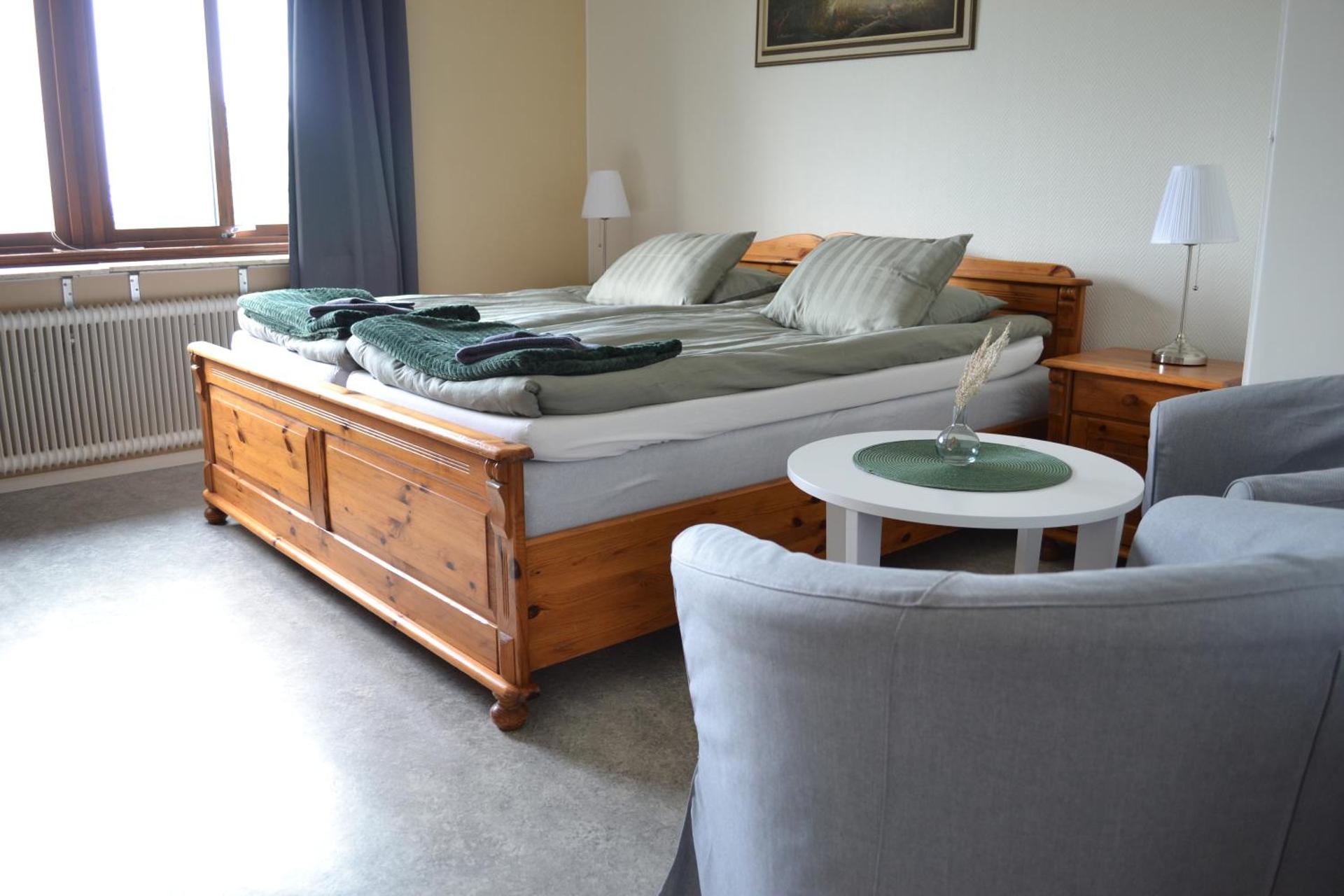 Family Room with Shared Bathroom