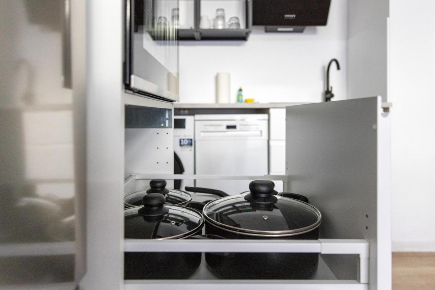 Apartment - 3 Einzelbetten - Stellplatz - Netflix