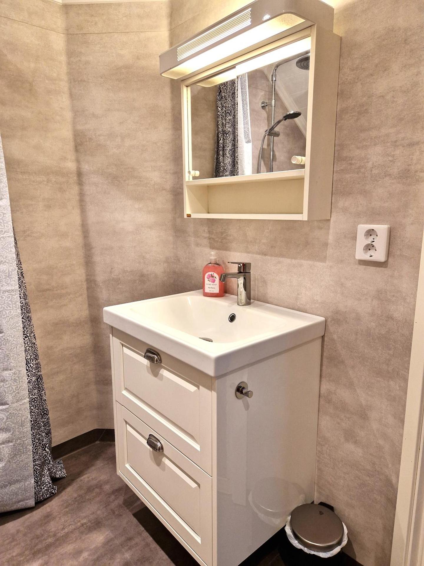 Nyrenoverad lägenhet centralt, nära till kust och natur