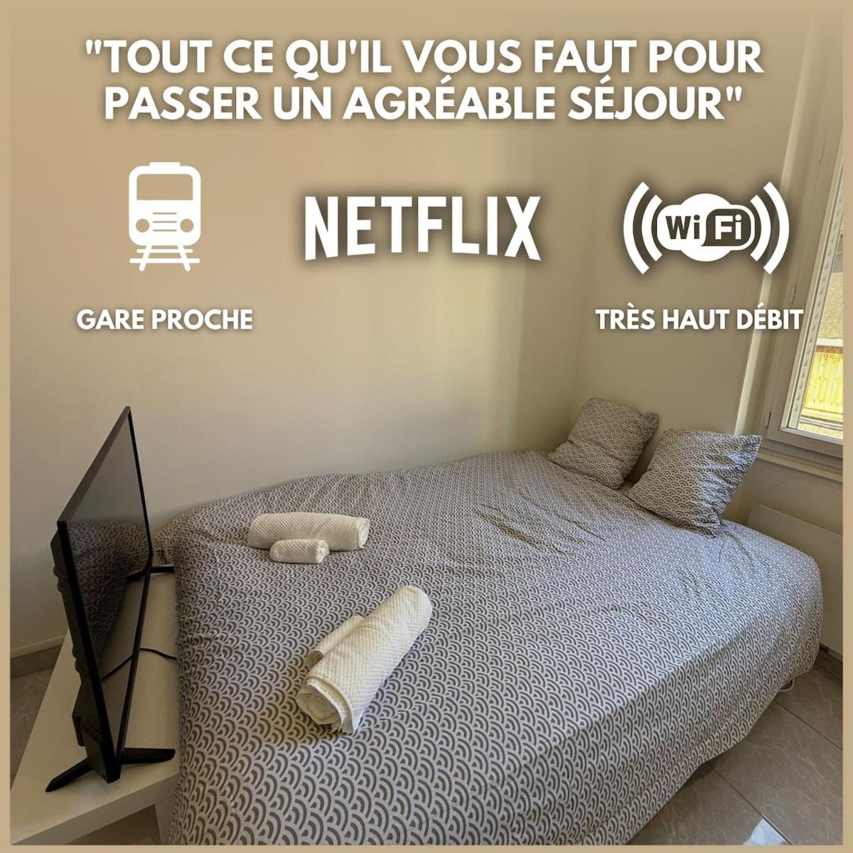 Studio Lune New & Cozy - Centre Vénissieux