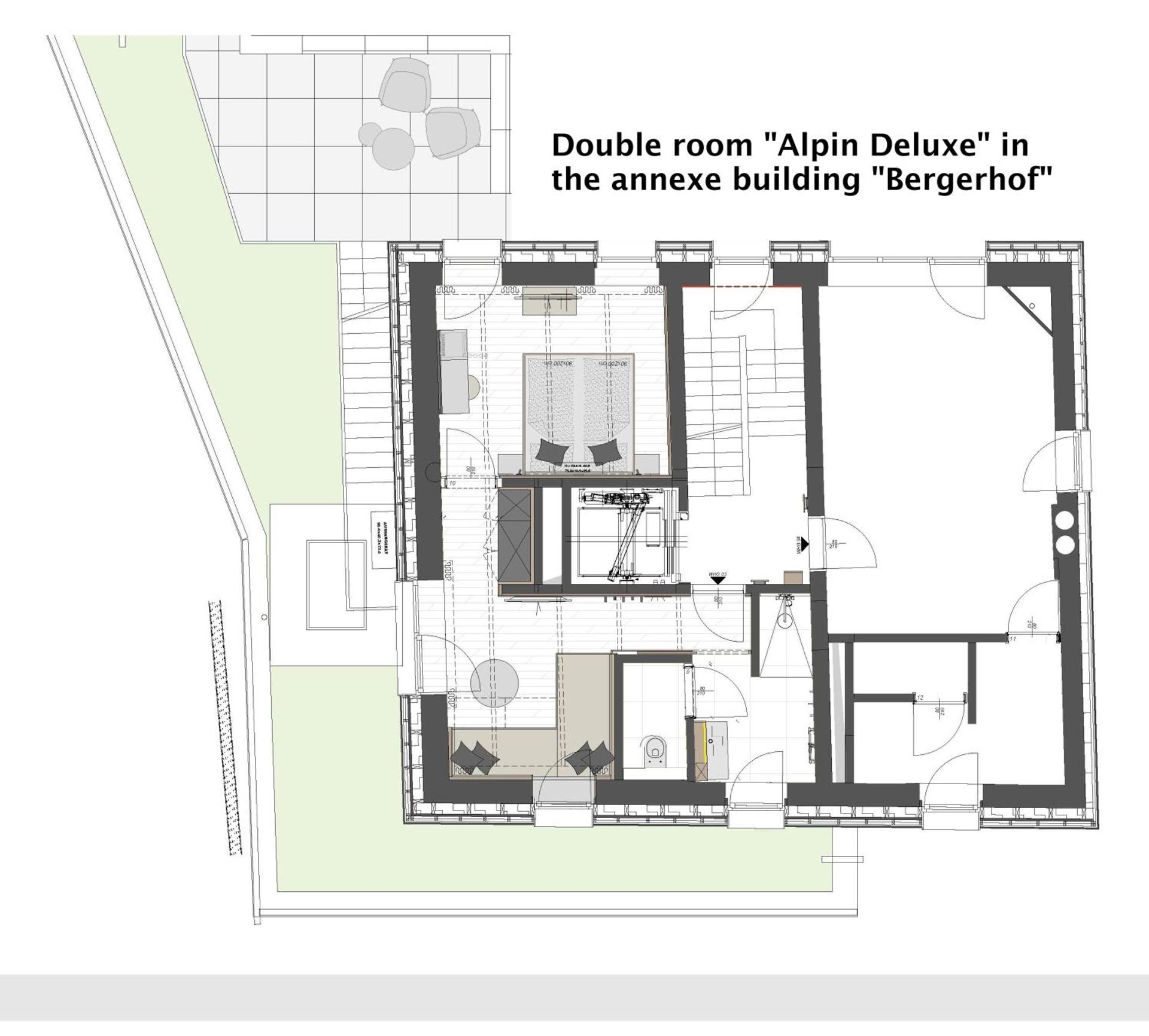Deluxe Tweepersoonskamer met Balkon - Bijgebouw