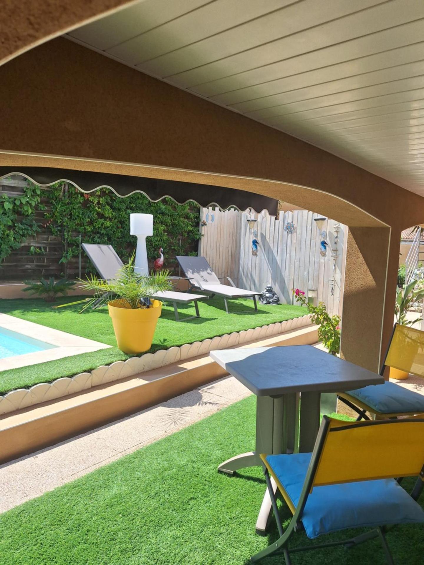 Mimilou Mont St Loup piscine privée