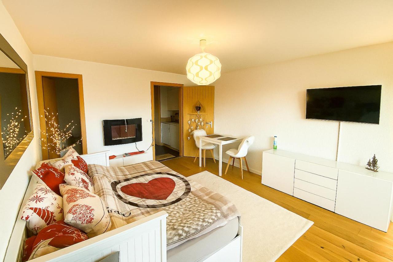 Studio cosy au calme avec terrasse vue sur Alpes