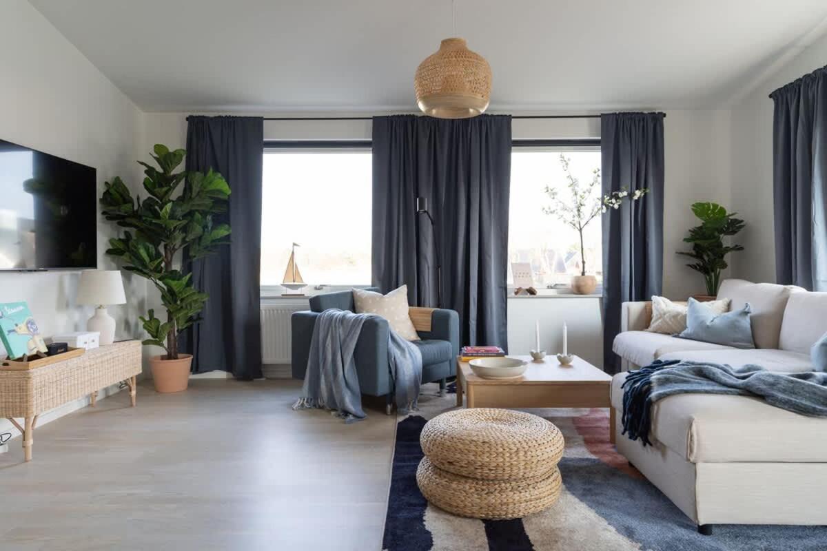 Modern Beachy Home with Terrace Charm First Floor