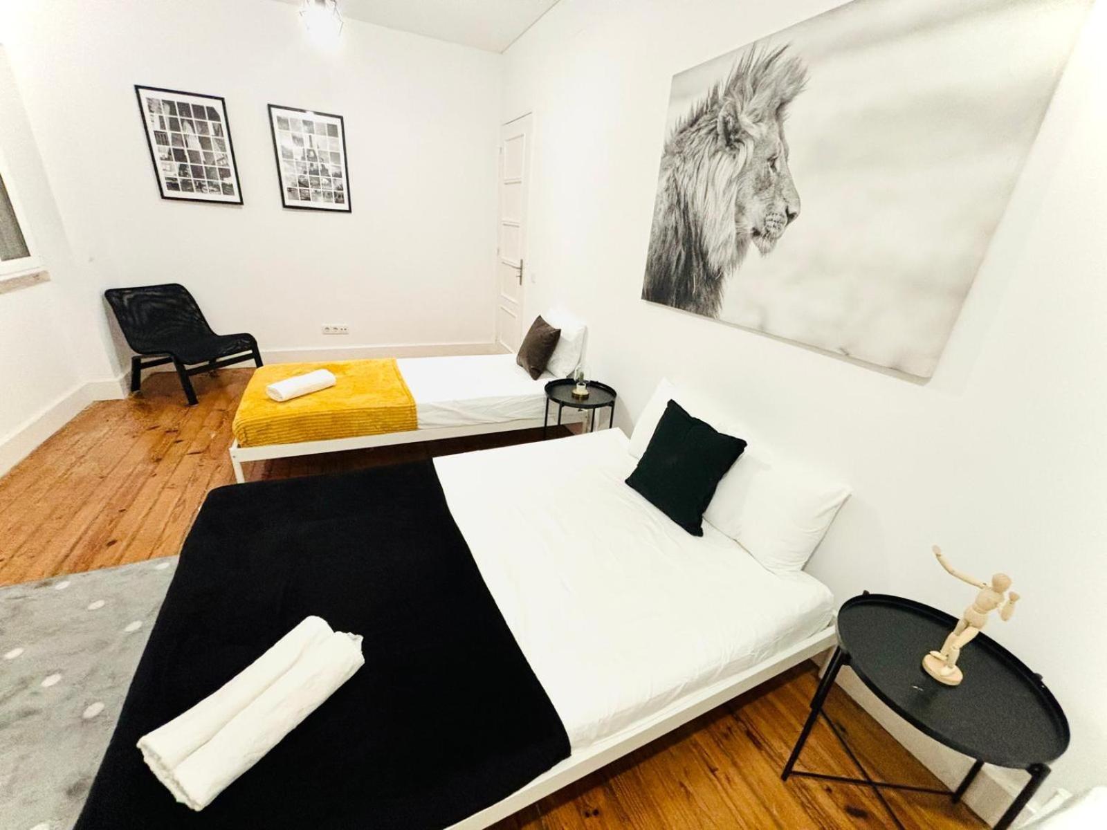 Luxury rooms, Lisbon city centre