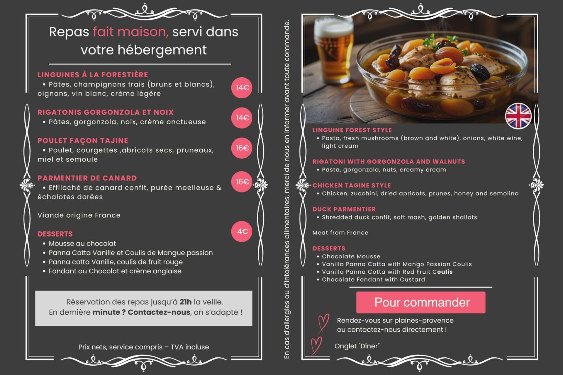 Restaurant/places to eat