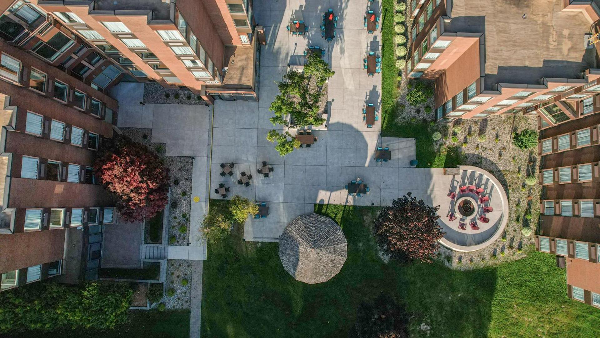 Inner courtyard view
