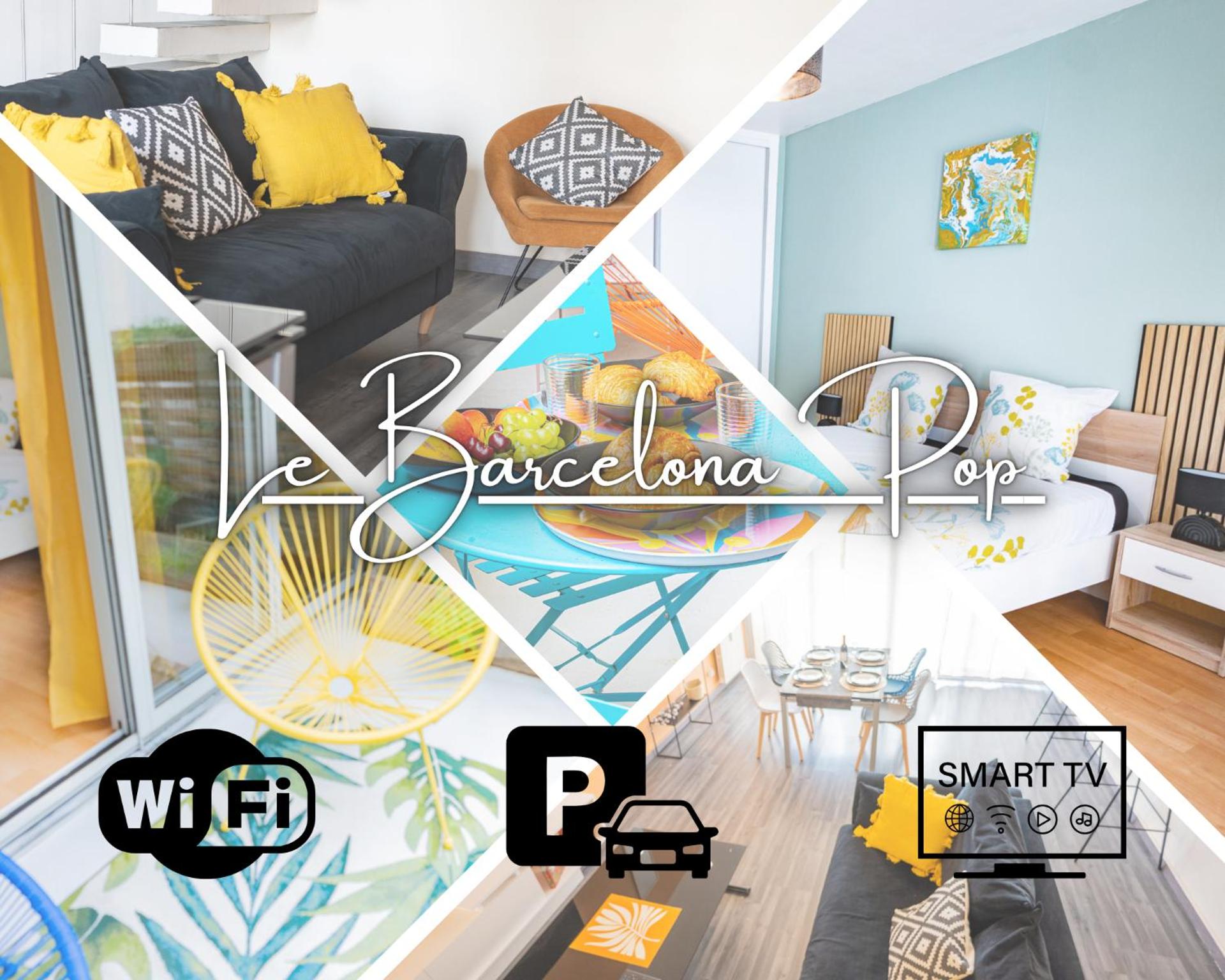 Duplex- T2 Barcelona Pop - Terrasses - Parking - Vue canal