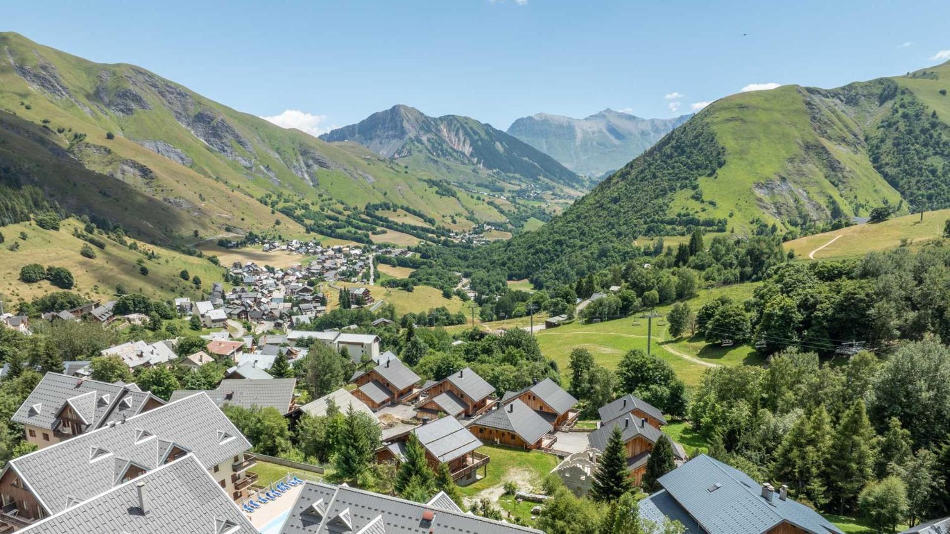 Les Marmottes- 38- Appart Vue montagne- 4 pers