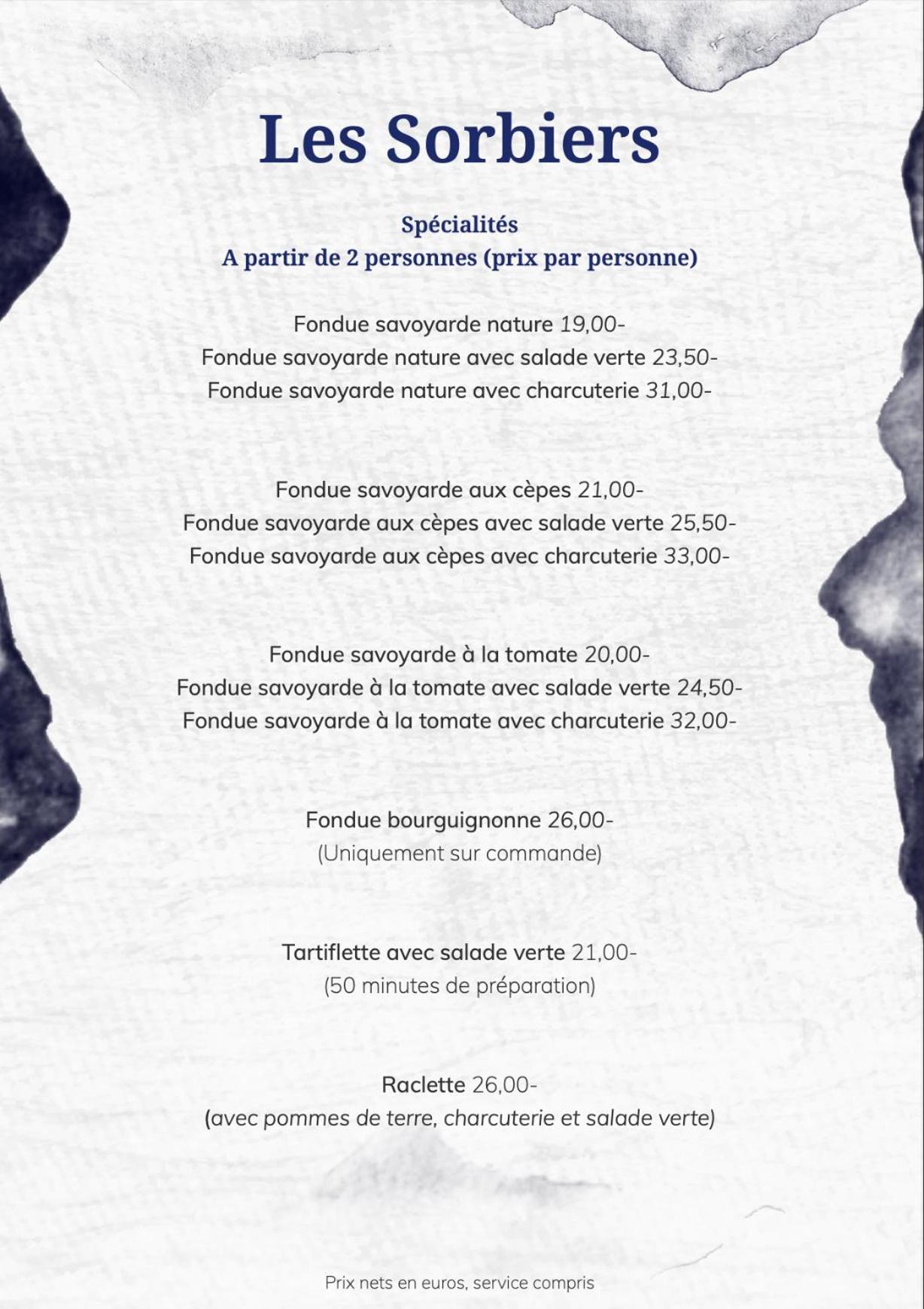 Restaurant/places to eat