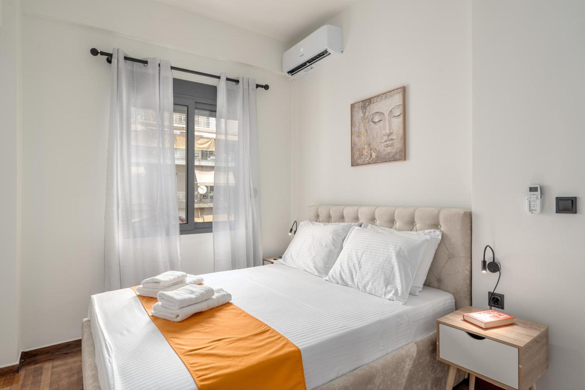 Studiolejlighed med queensize-seng