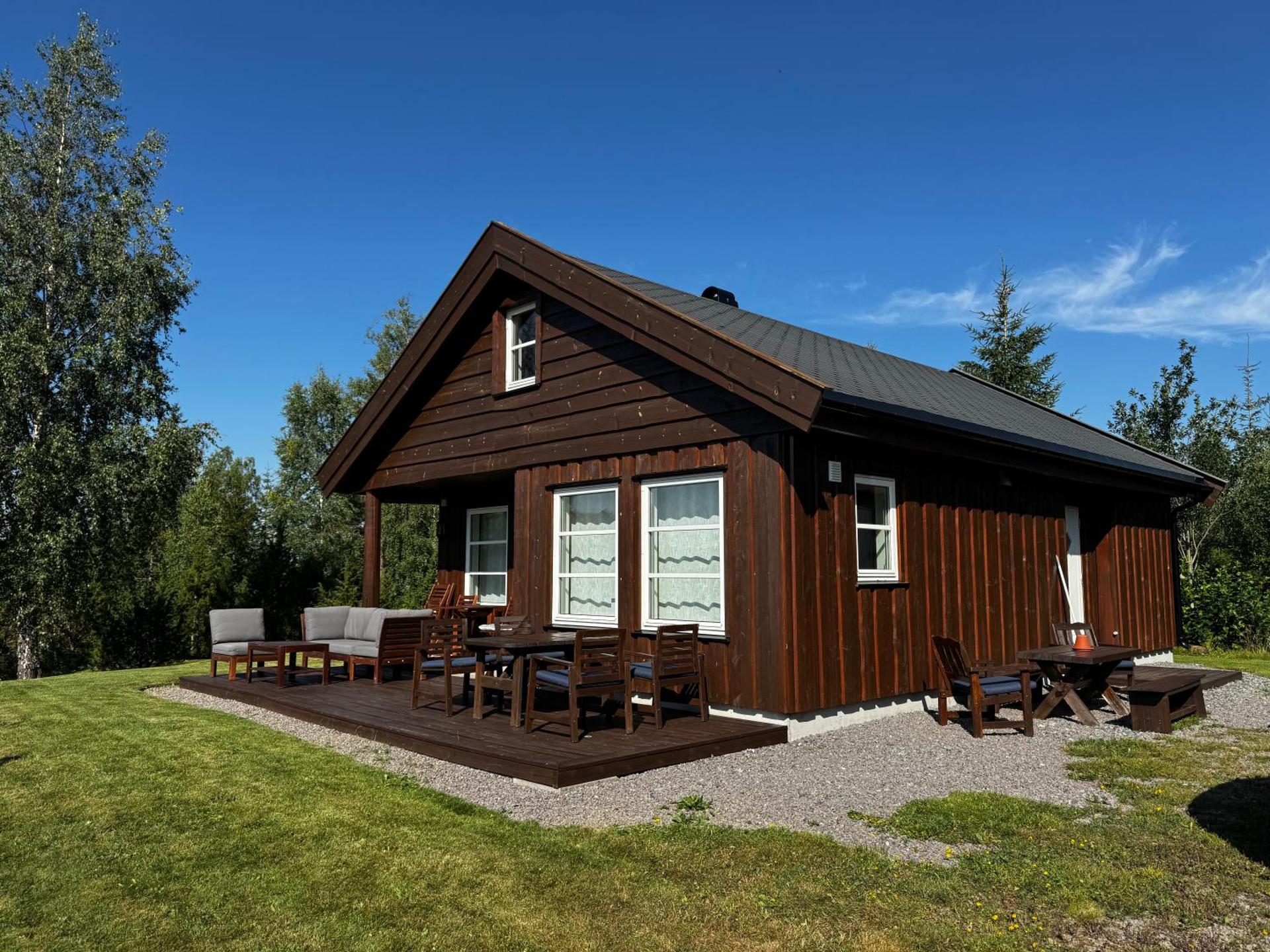 Hytte i landlige omgivelser på Hadeland