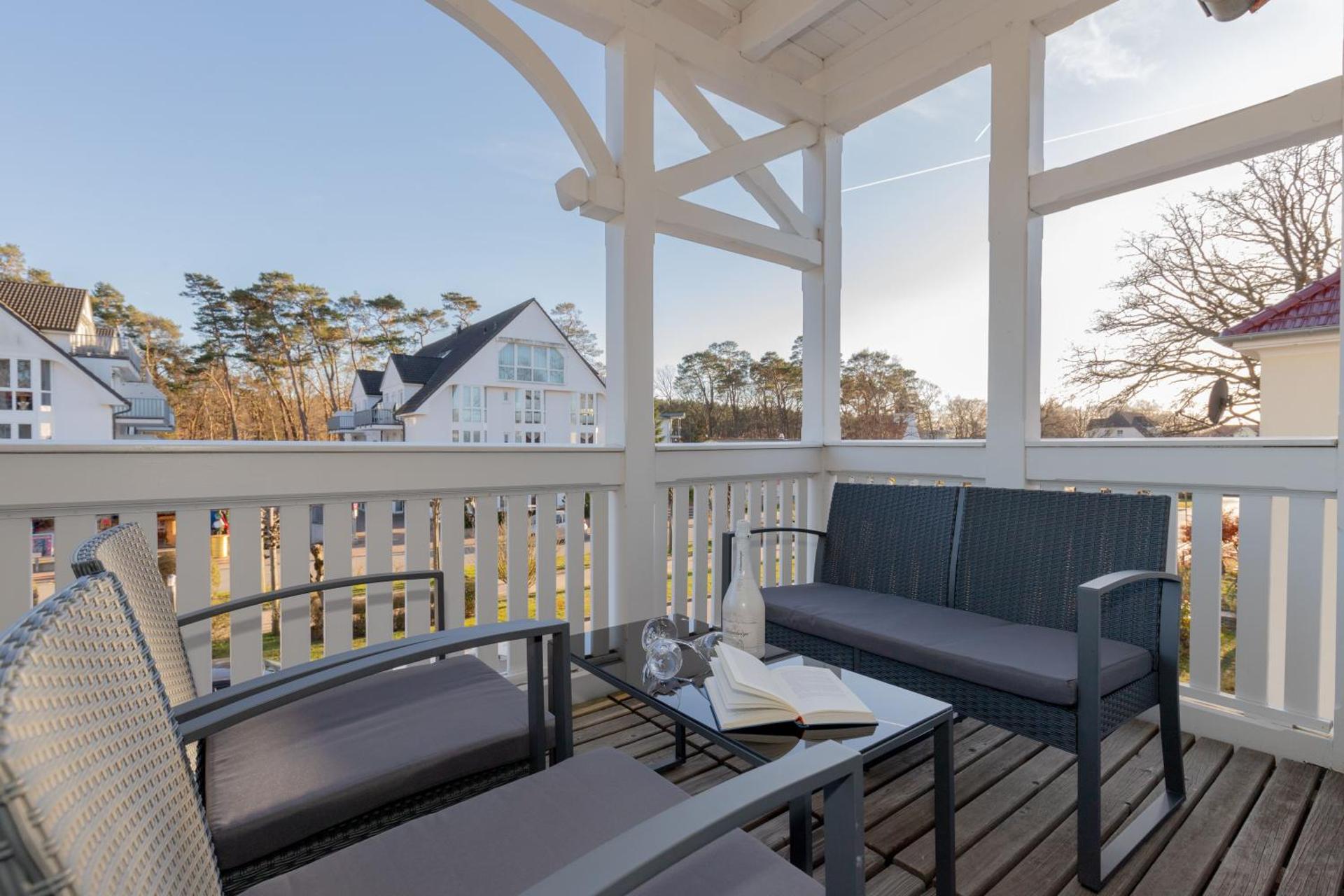 Ferienwohnung mit super Balkon in Baabe