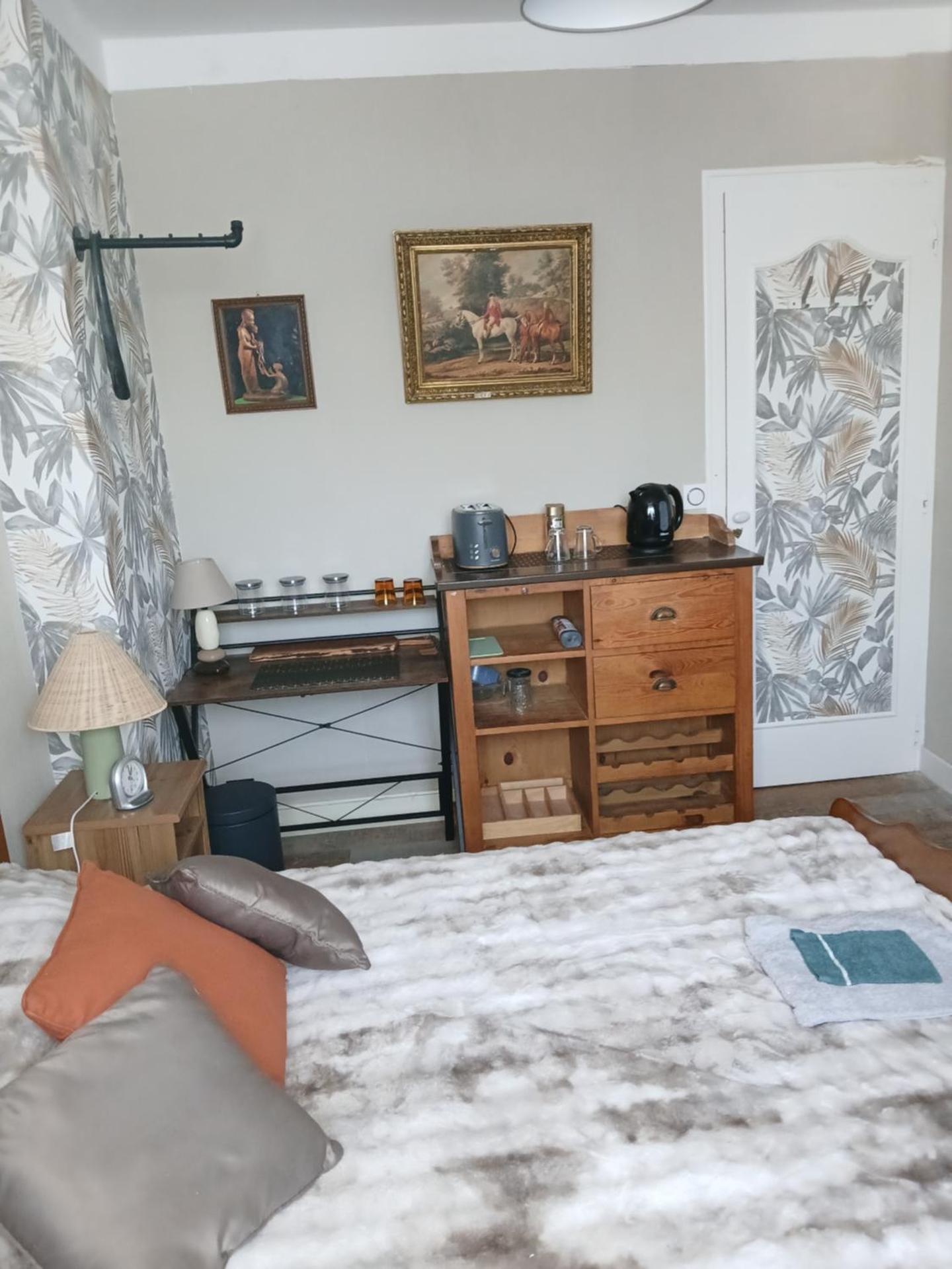 Chambre " Nid Cosy " Charme et Détente chez Fred