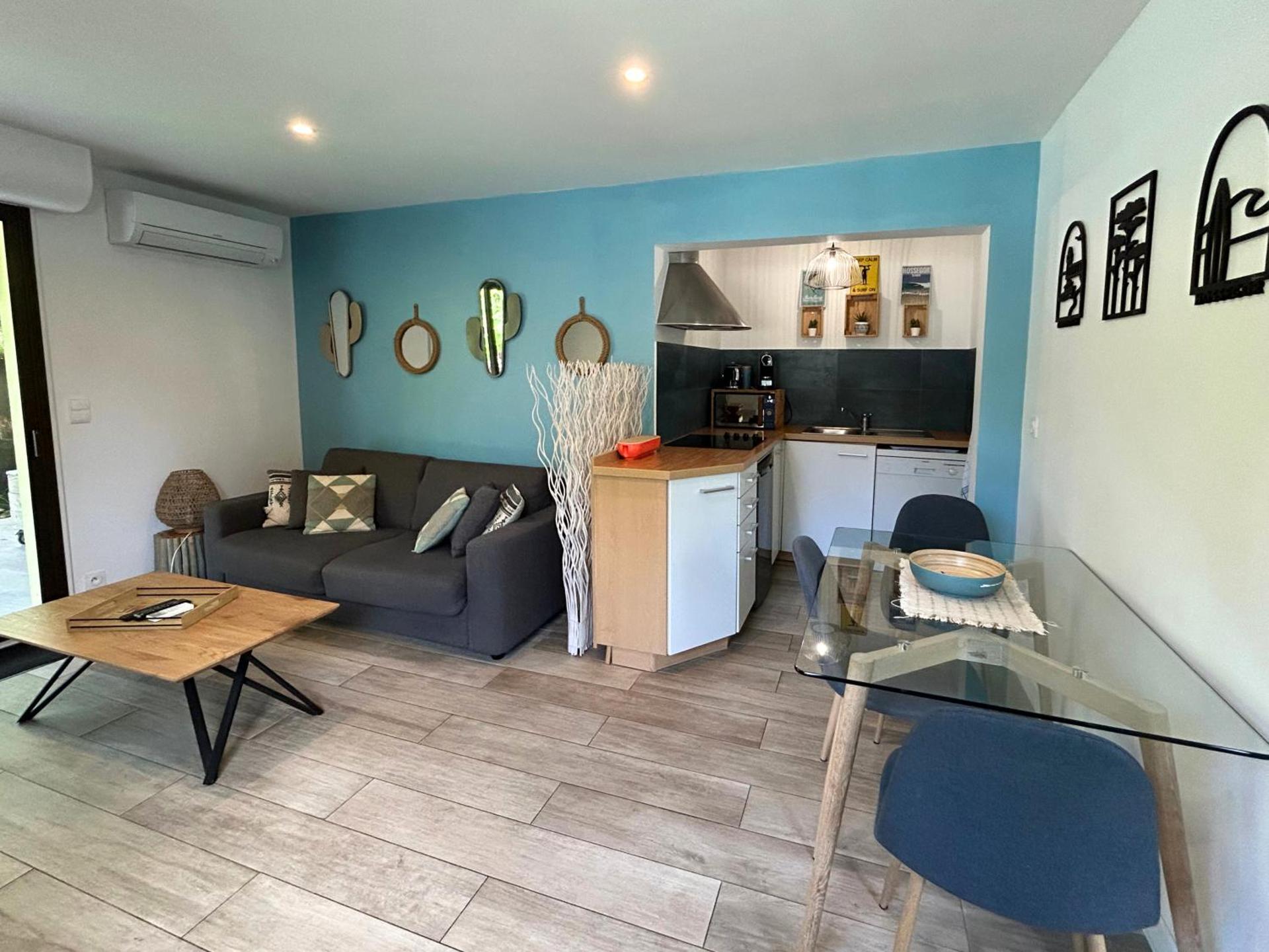 Villa patio terrasse privative océan 10 min a pied